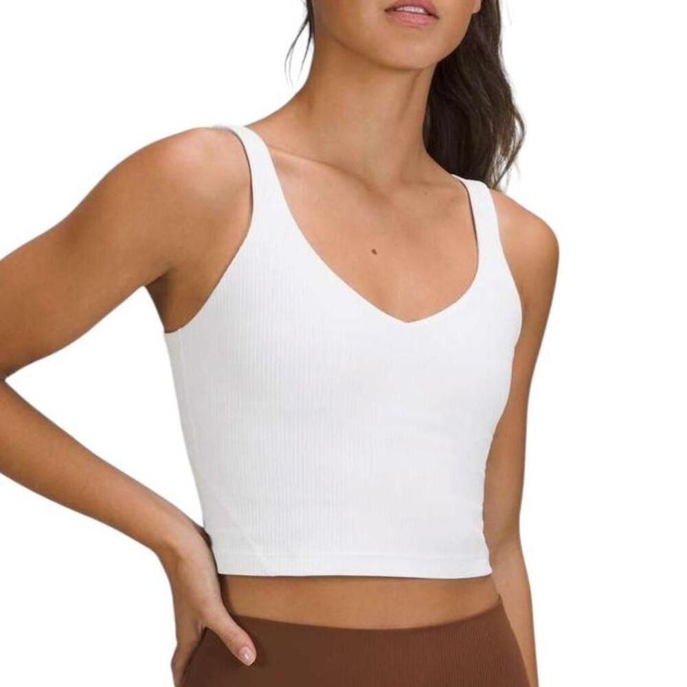 Lululemon Align Ribbed Tank Top in White